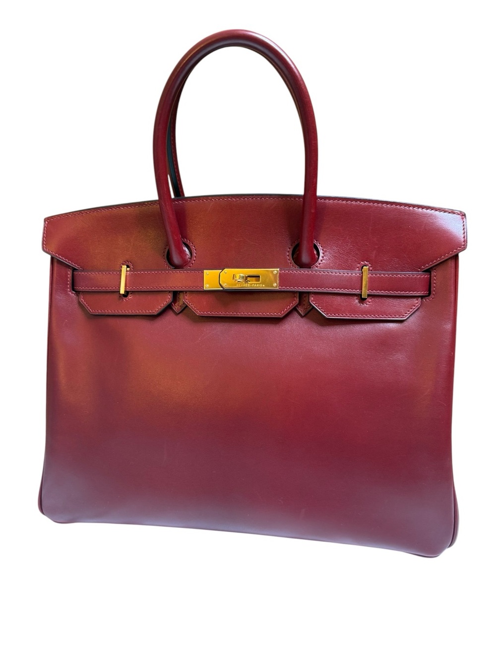 2014 Hermès Birkin 35 – Rouge H Box Calf, Gold-tone Hardware
